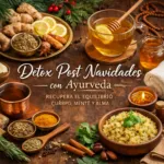 Excesos alimenticios en Navidad: cómo volver al equilibrio con Ayurveda